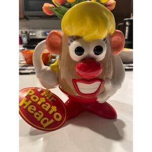 New Mrs Potato Head Coffee Mug Cup Mr Potato Hasbro Pen Holder